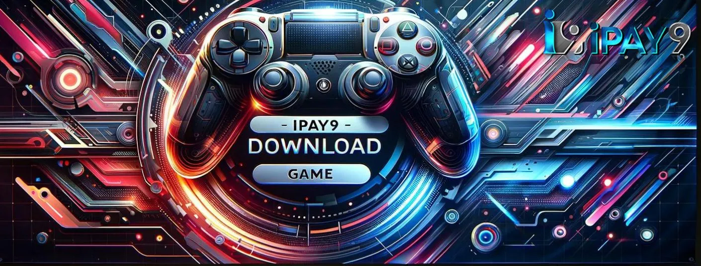 Screenshot showing the Ipay9 app download page on an Android device